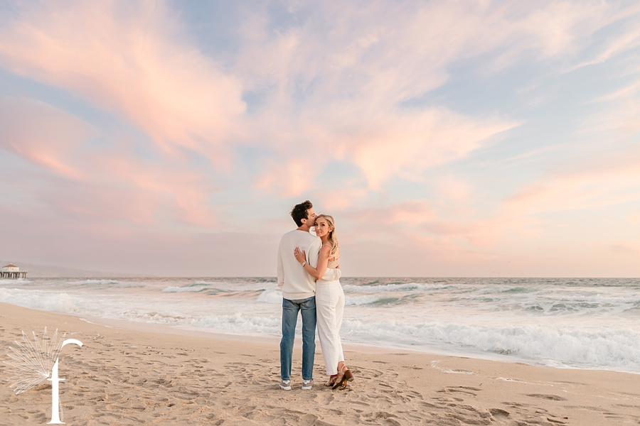 Manhattan Beach Engagement Session | Taylor & Marco 
