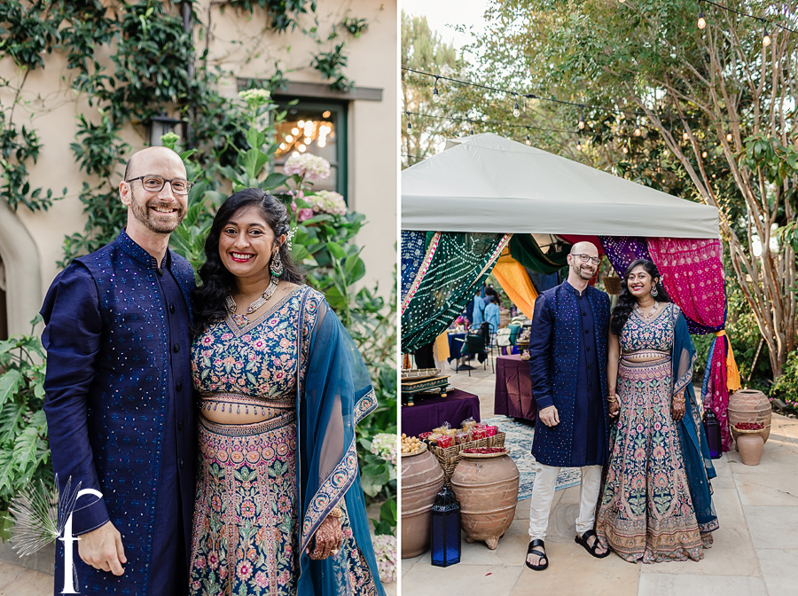 Vibrant Backyard Celebration | Lakshmi & Tom