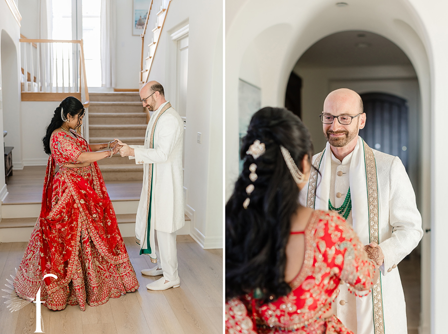 Vibrant Backyard Celebration | Lakshmi & Tom