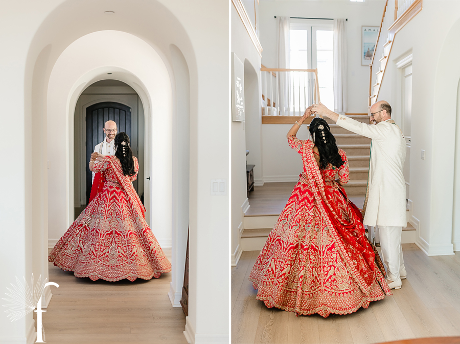 Vibrant Backyard Celebration | Lakshmi & Tom