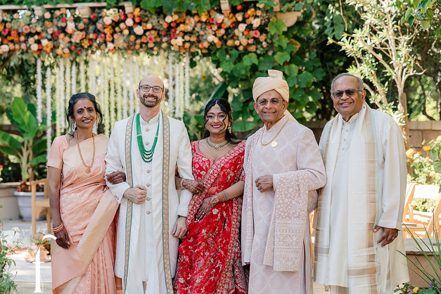 Vibrant Backyard Celebration | Lakshmi & Tom