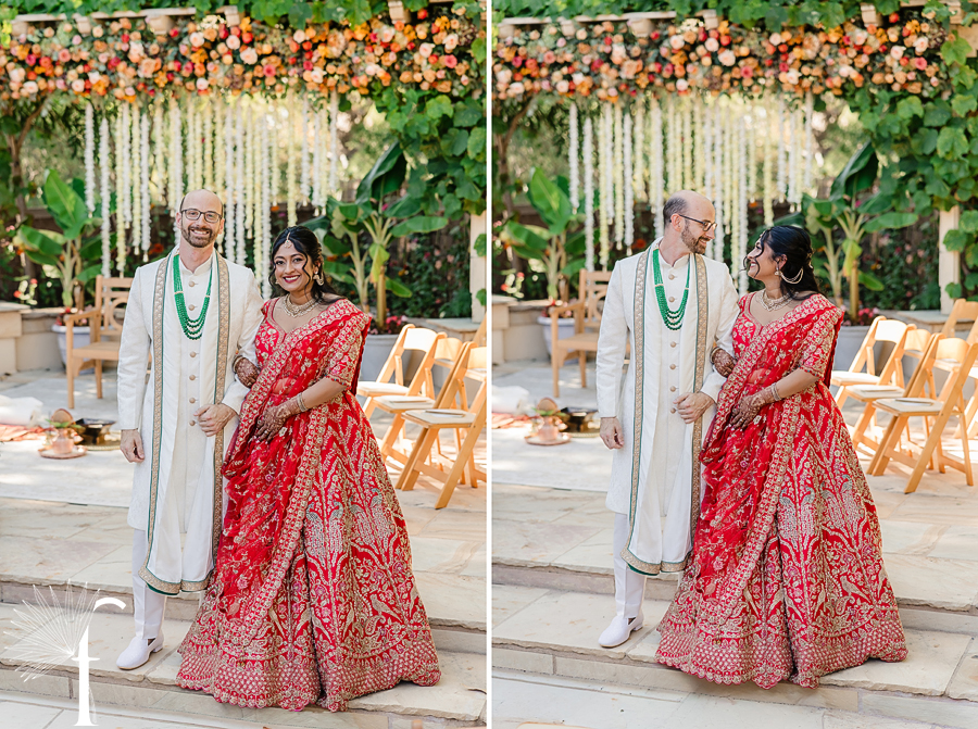 Vibrant Backyard Celebration | Lakshmi & Tom