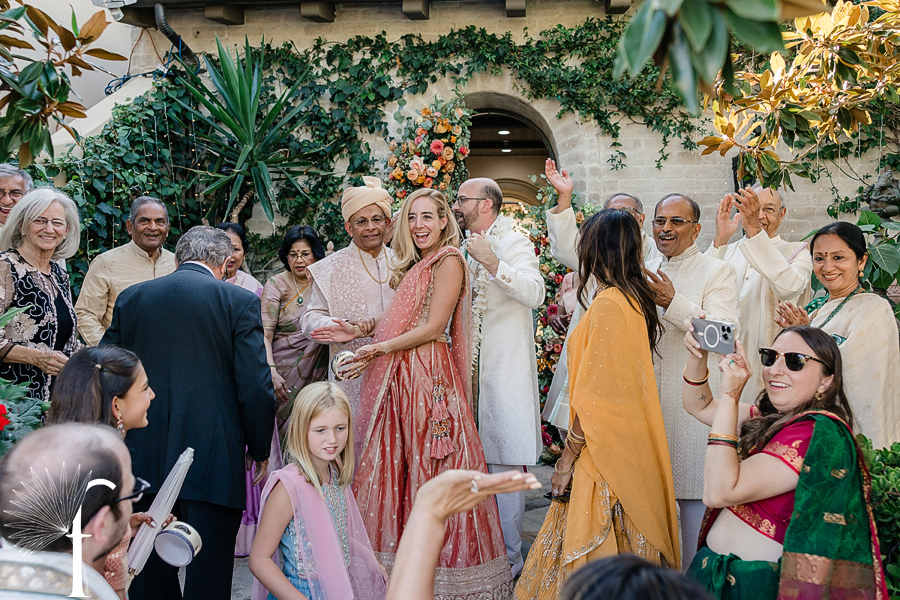 Vibrant Backyard Celebration | Lakshmi & Tom