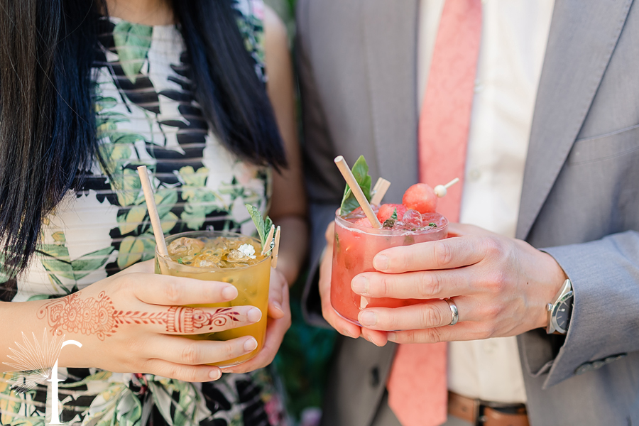 Vibrant Backyard Celebration | Lakshmi & Tom