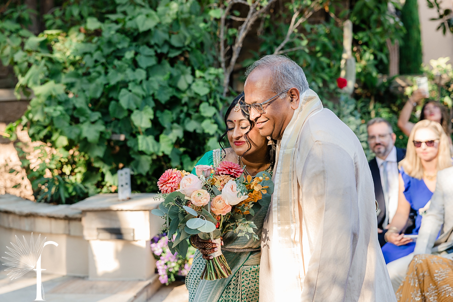Vibrant Backyard Celebration | Lakshmi & Tom