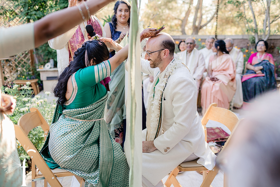 Vibrant Backyard Celebration | Lakshmi & Tom