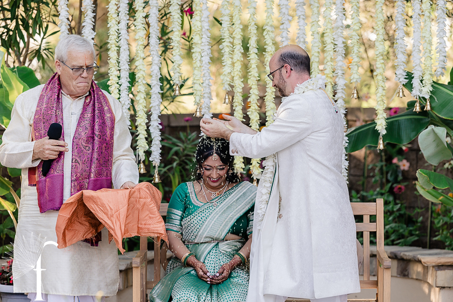 Vibrant Backyard Celebration | Lakshmi & Tom