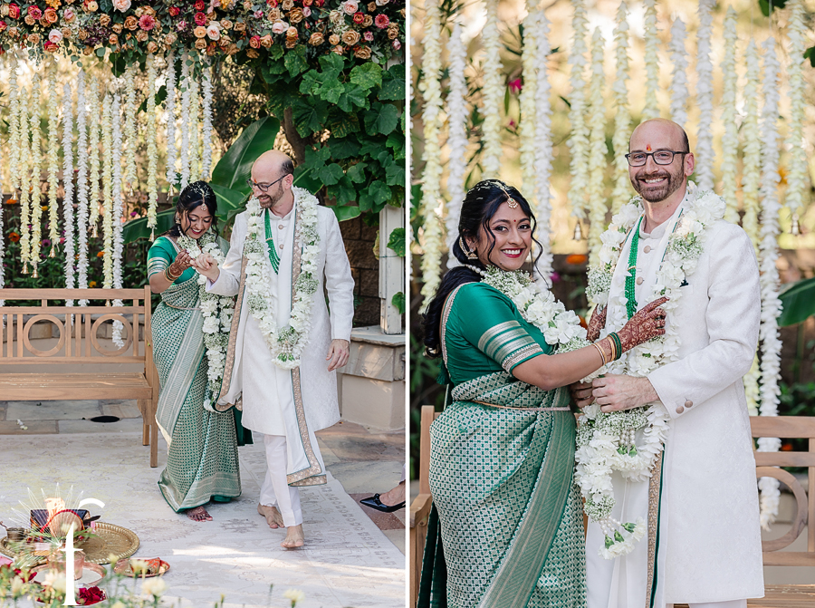 Vibrant Backyard Celebration | Lakshmi & Tom
