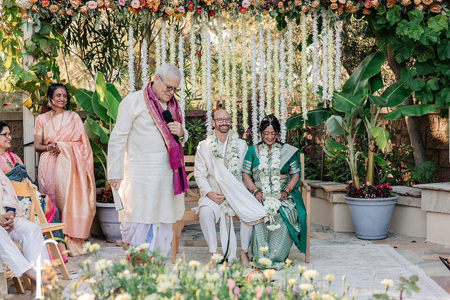 Vibrant Backyard Celebration | Lakshmi & Tom