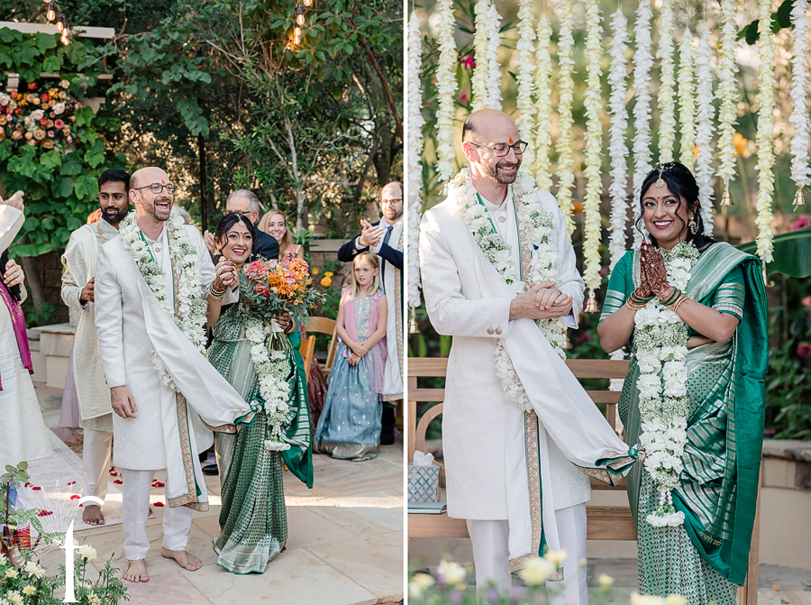 Vibrant Backyard Celebration | Lakshmi & Tom