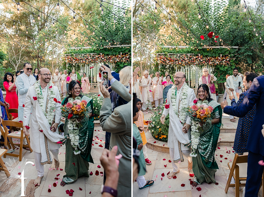 Vibrant Backyard Celebration | Lakshmi & Tom