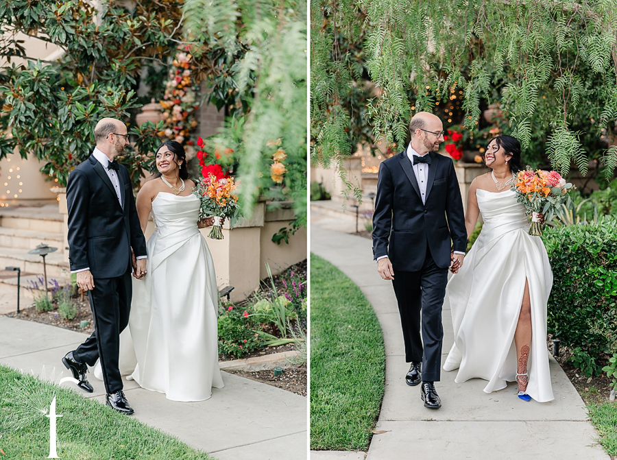 Vibrant Backyard Celebration | Lakshmi & Tom