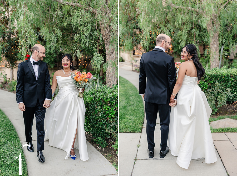 Vibrant Backyard Celebration | Lakshmi & Tom