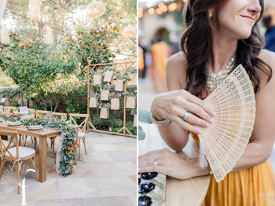 Vibrant Backyard Celebration | Lakshmi & Tom