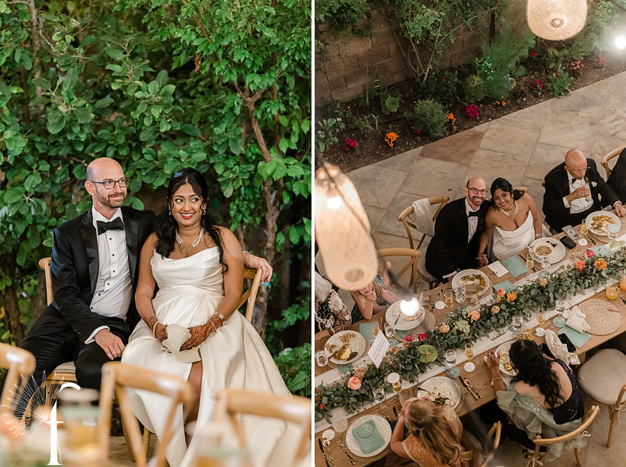 Vibrant Backyard Celebration | Lakshmi & Tom