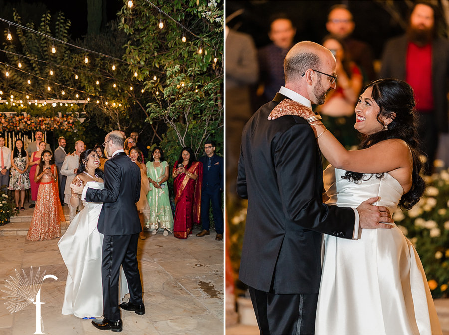 Vibrant Backyard Celebration | Lakshmi & Tom