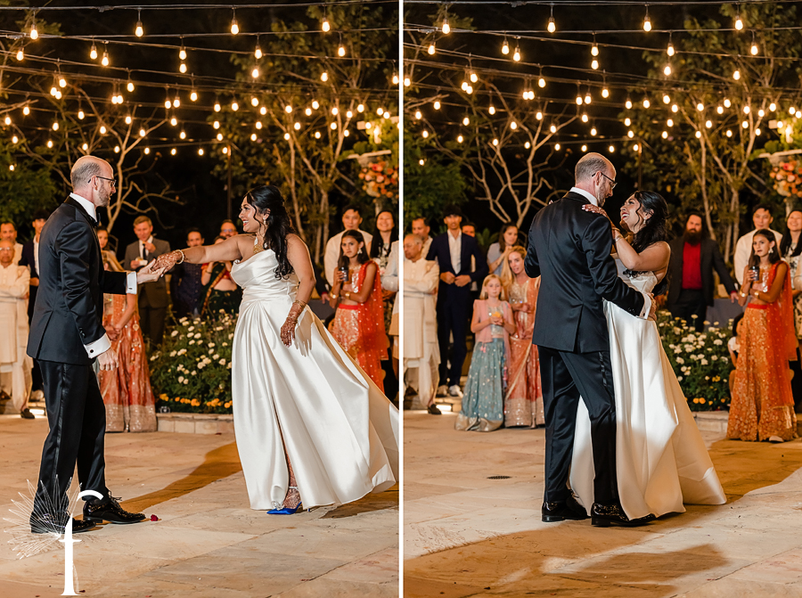 Vibrant Backyard Celebration | Lakshmi & Tom