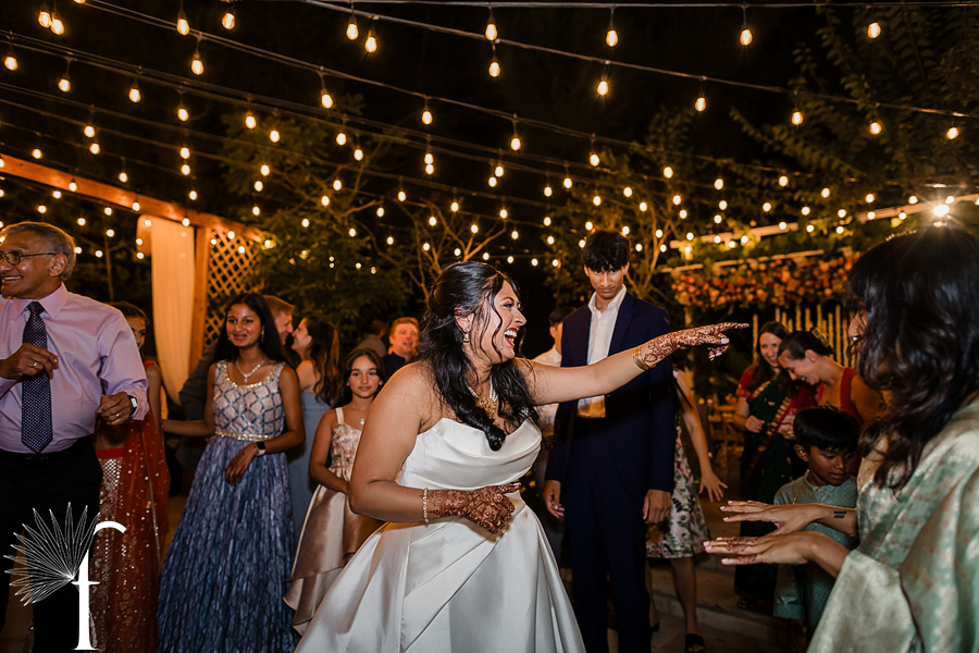 Vibrant Backyard Celebration | Lakshmi & Tom