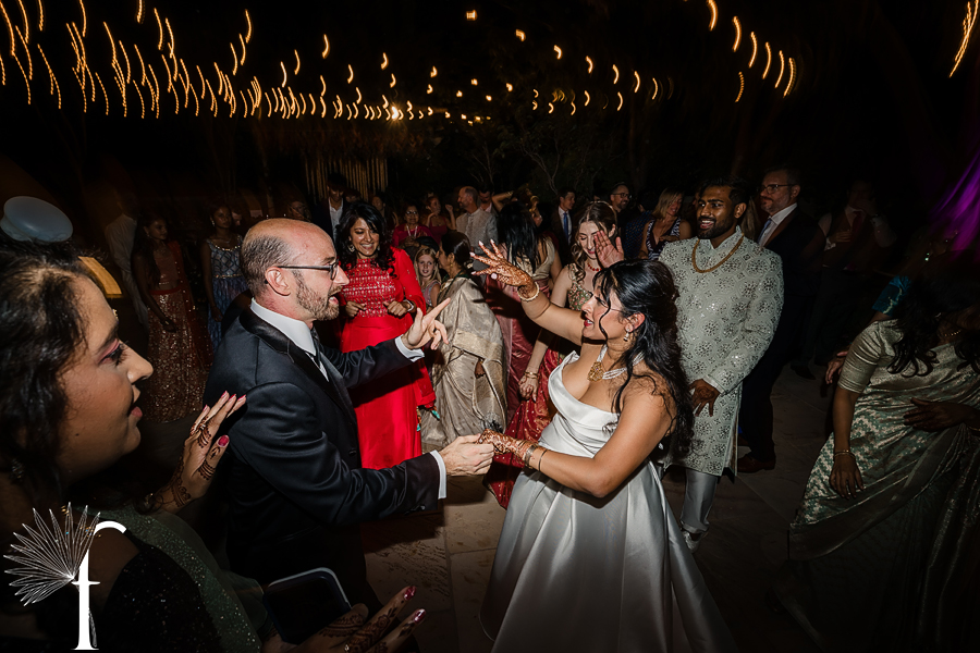 Vibrant Backyard Celebration | Lakshmi & Tom