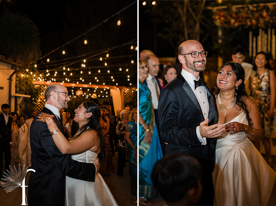 Vibrant Backyard Celebration | Lakshmi & Tom