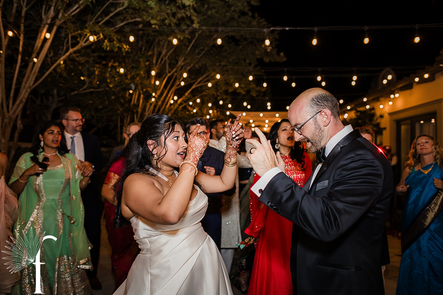 Vibrant Backyard Celebration | Lakshmi & Tom