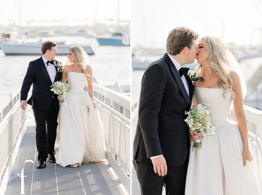 Balboa Yacht Club Wedding | Victoria & Zach 