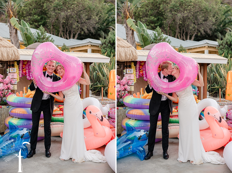 Descanso Beach Club, Catalina Island | Nicole & Jonah