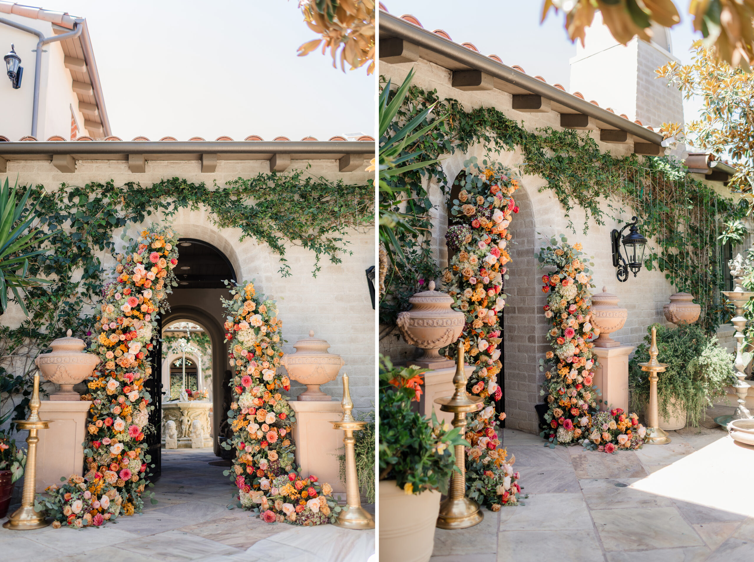 Vibrant Backyard Celebration | Lakshmi & Tom