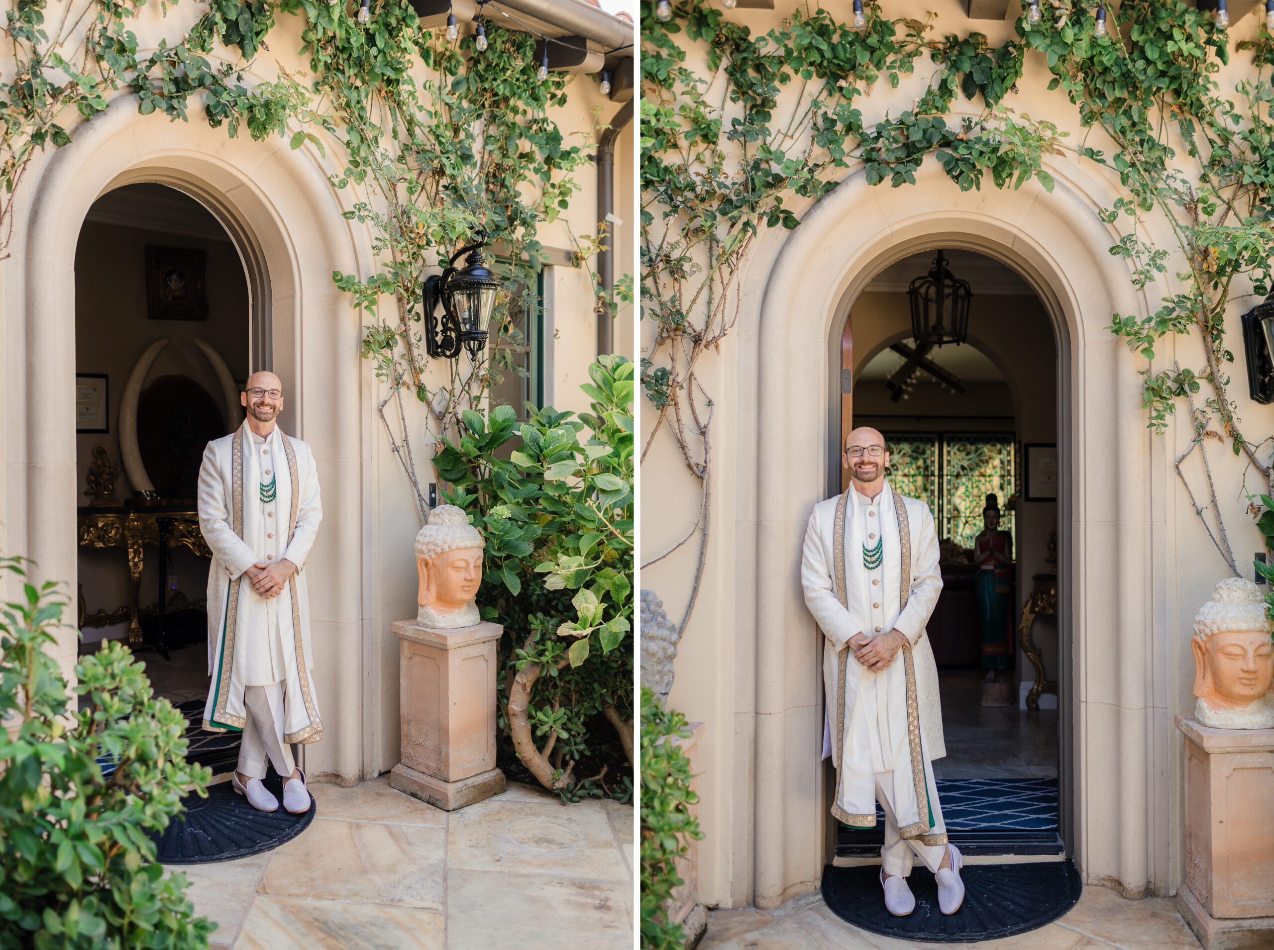 Vibrant Backyard Celebration | Lakshmi & Tom