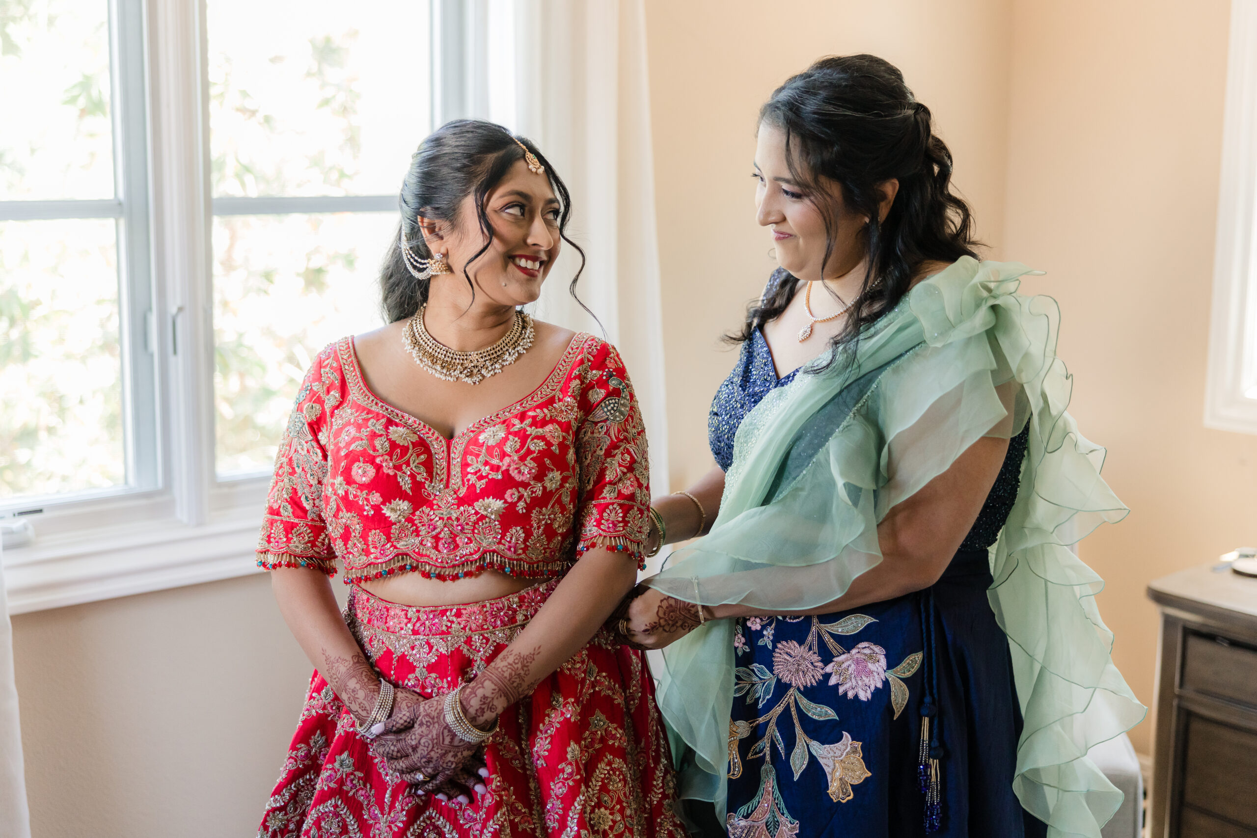 Vibrant Backyard Celebration | Lakshmi & Tom