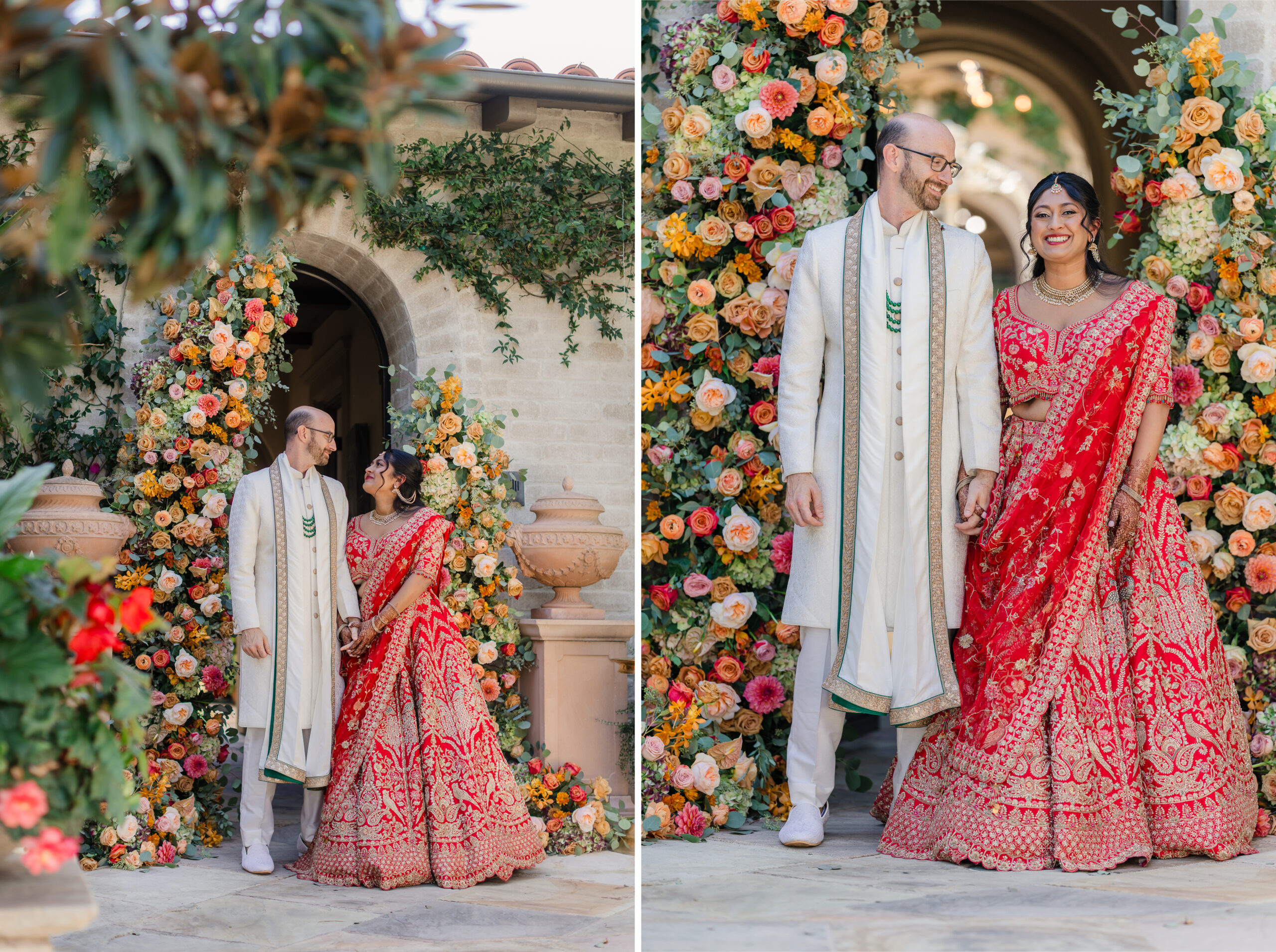 Vibrant Backyard Celebration | Lakshmi & Tom