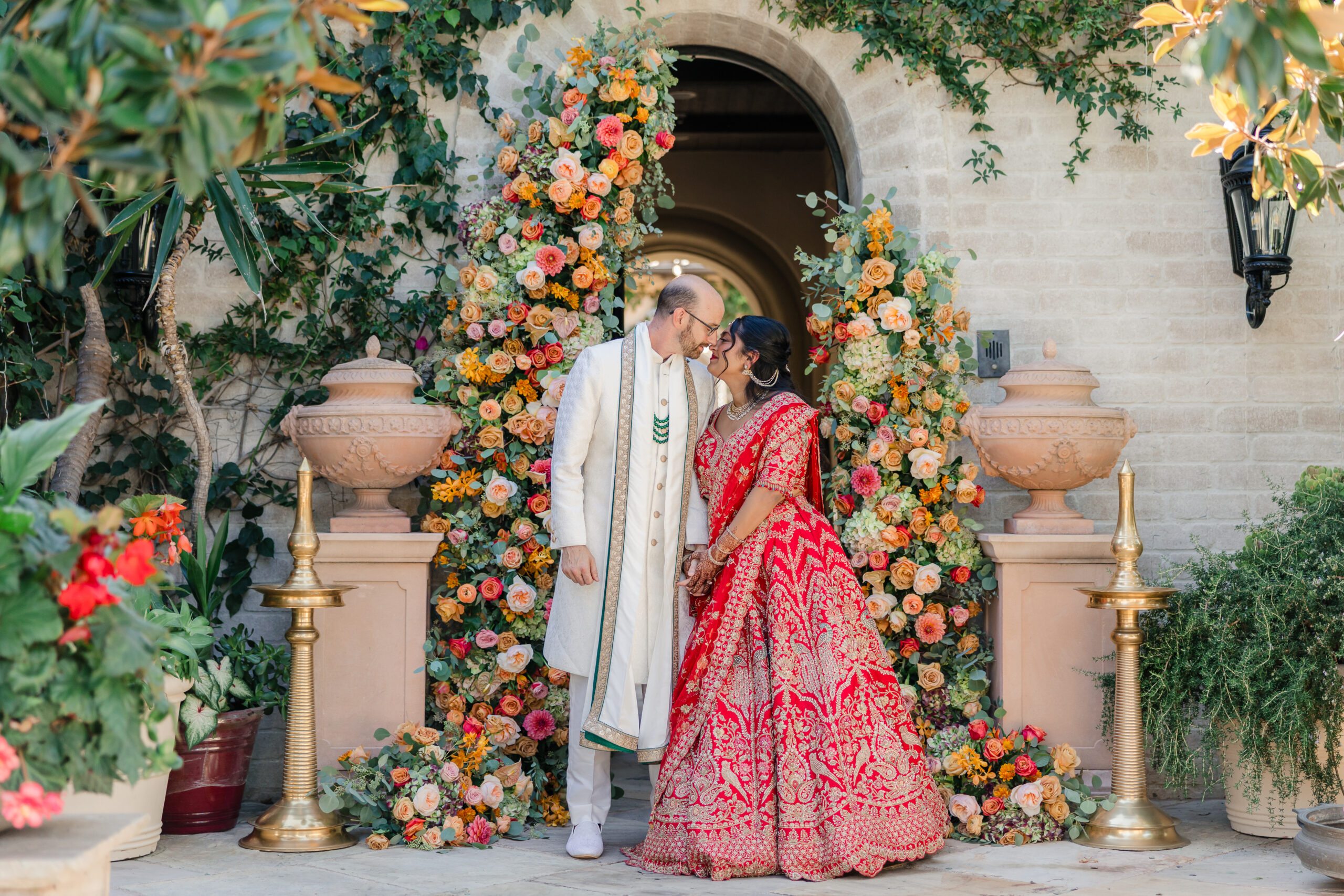 Vibrant Backyard Celebration | Lakshmi & Tom