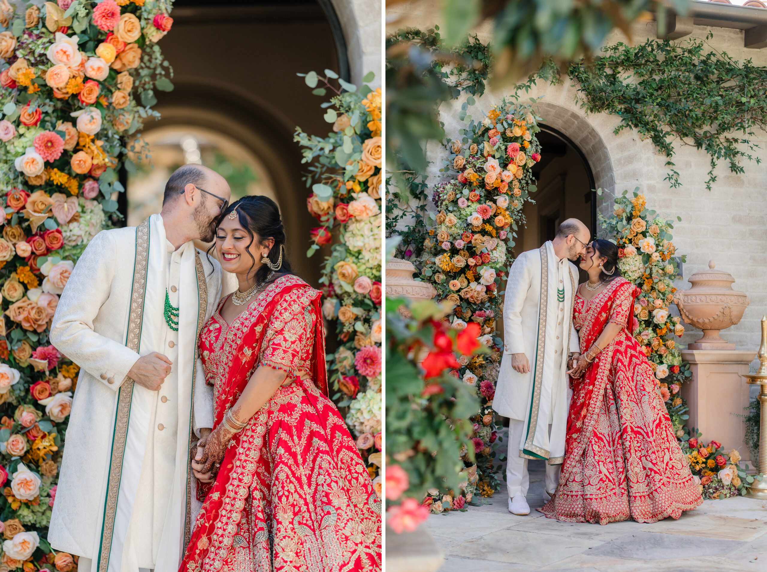 Vibrant Backyard Celebration | Lakshmi & Tom