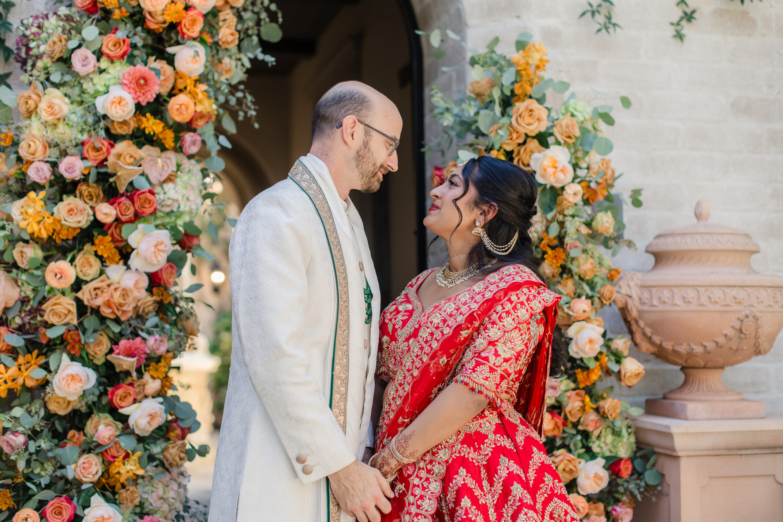 Vibrant Backyard Celebration | Lakshmi & Tom
