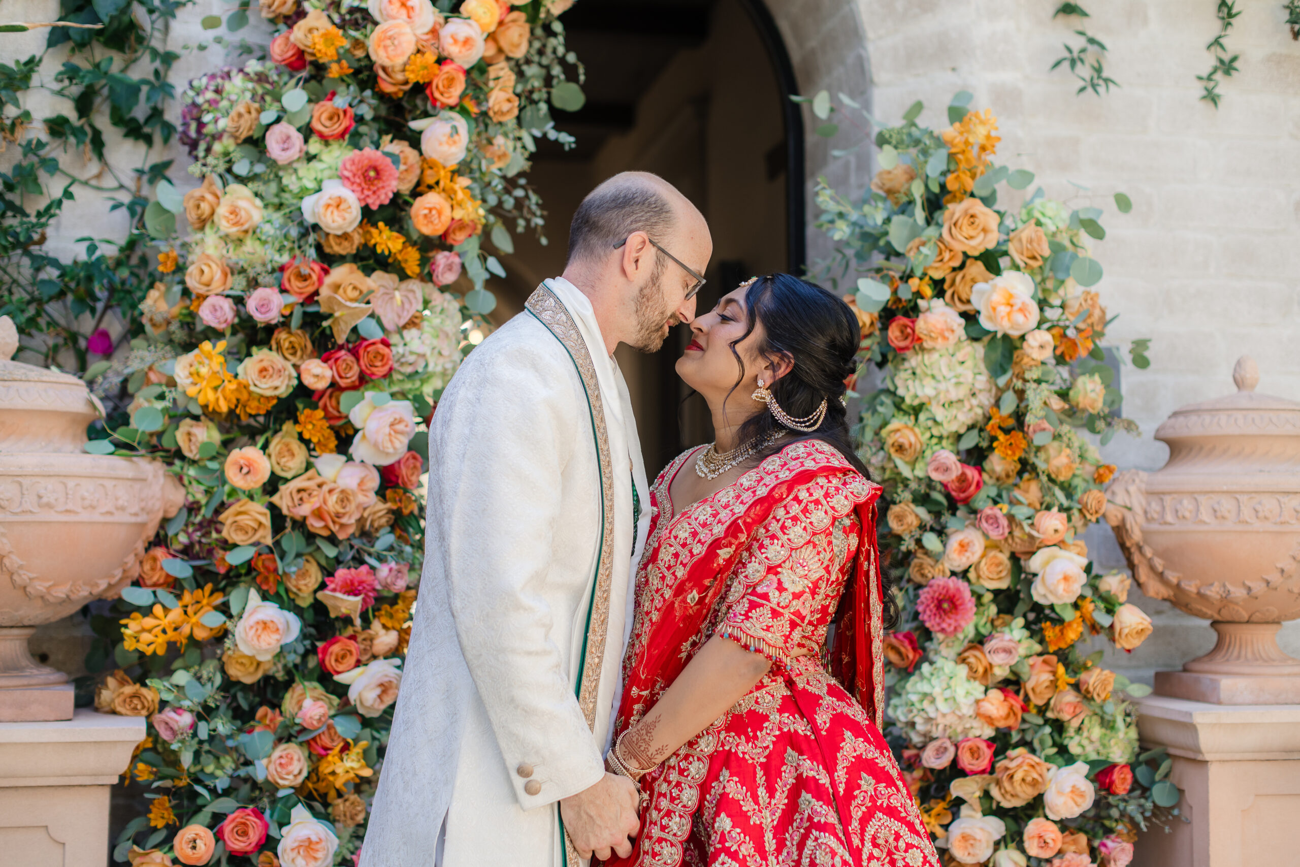 Vibrant Backyard Celebration | Lakshmi & Tom