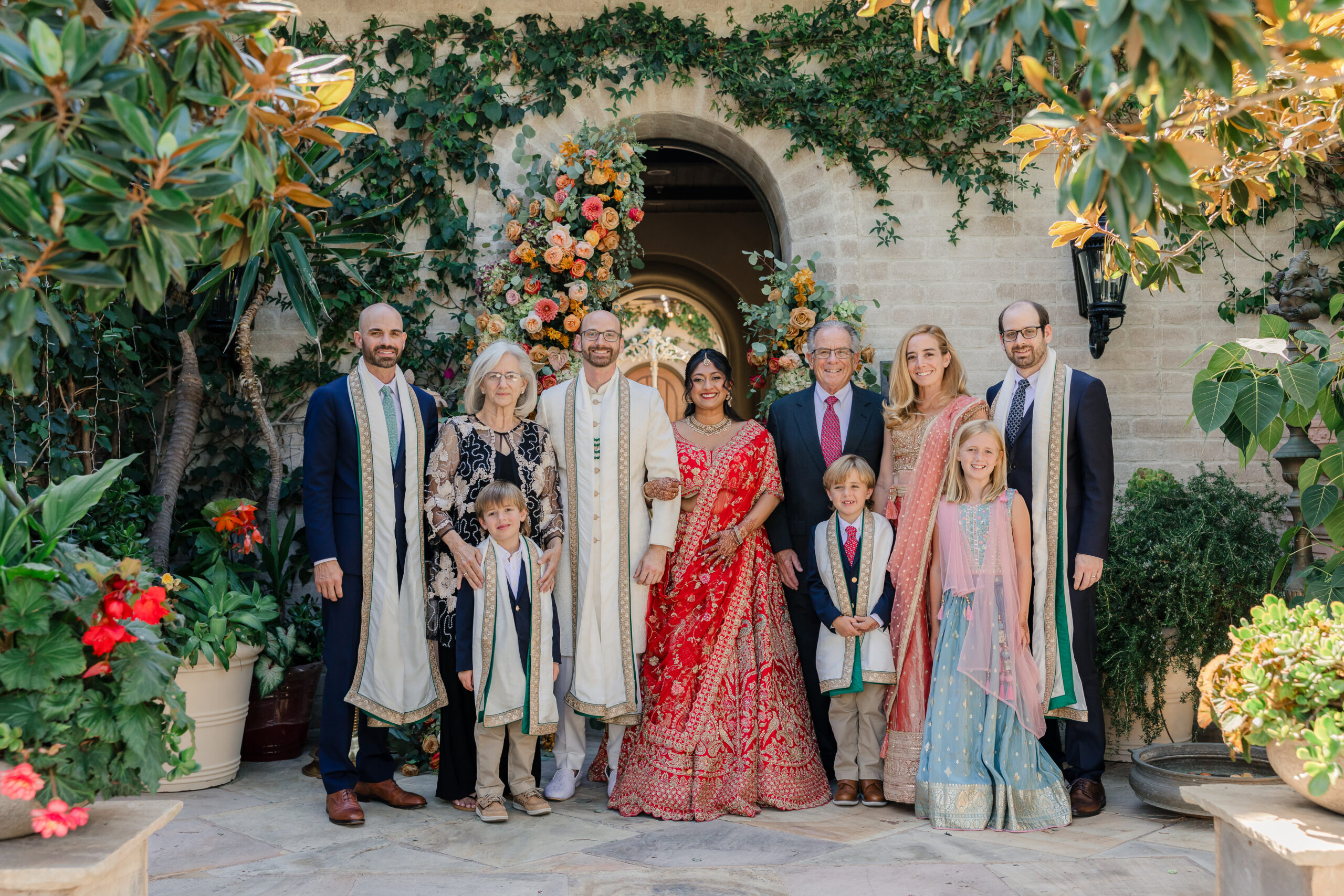 Vibrant Backyard Celebration | Lakshmi & Tom