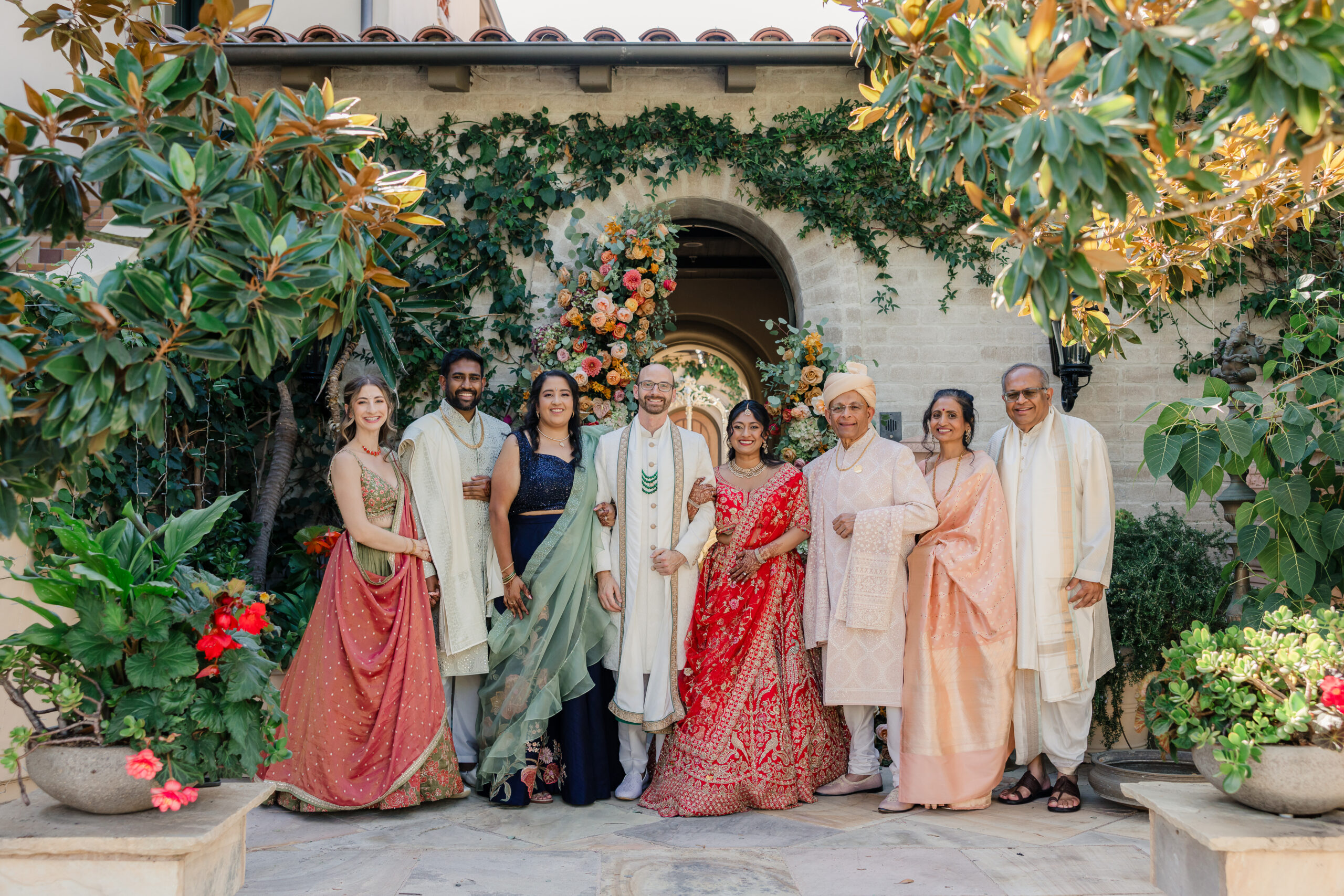 Vibrant Backyard Celebration | Lakshmi & Tom