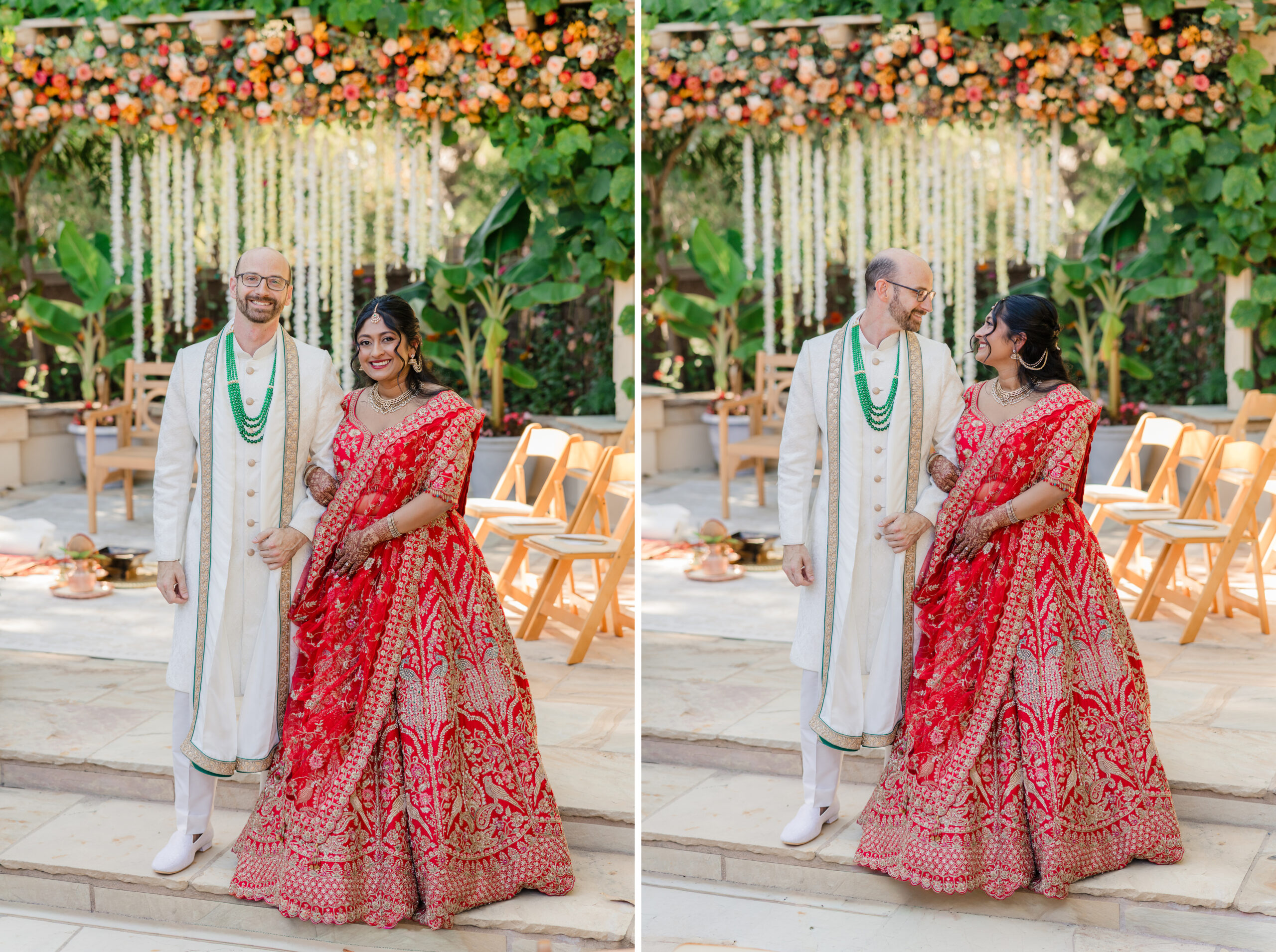 Vibrant Backyard Celebration | Lakshmi & Tom