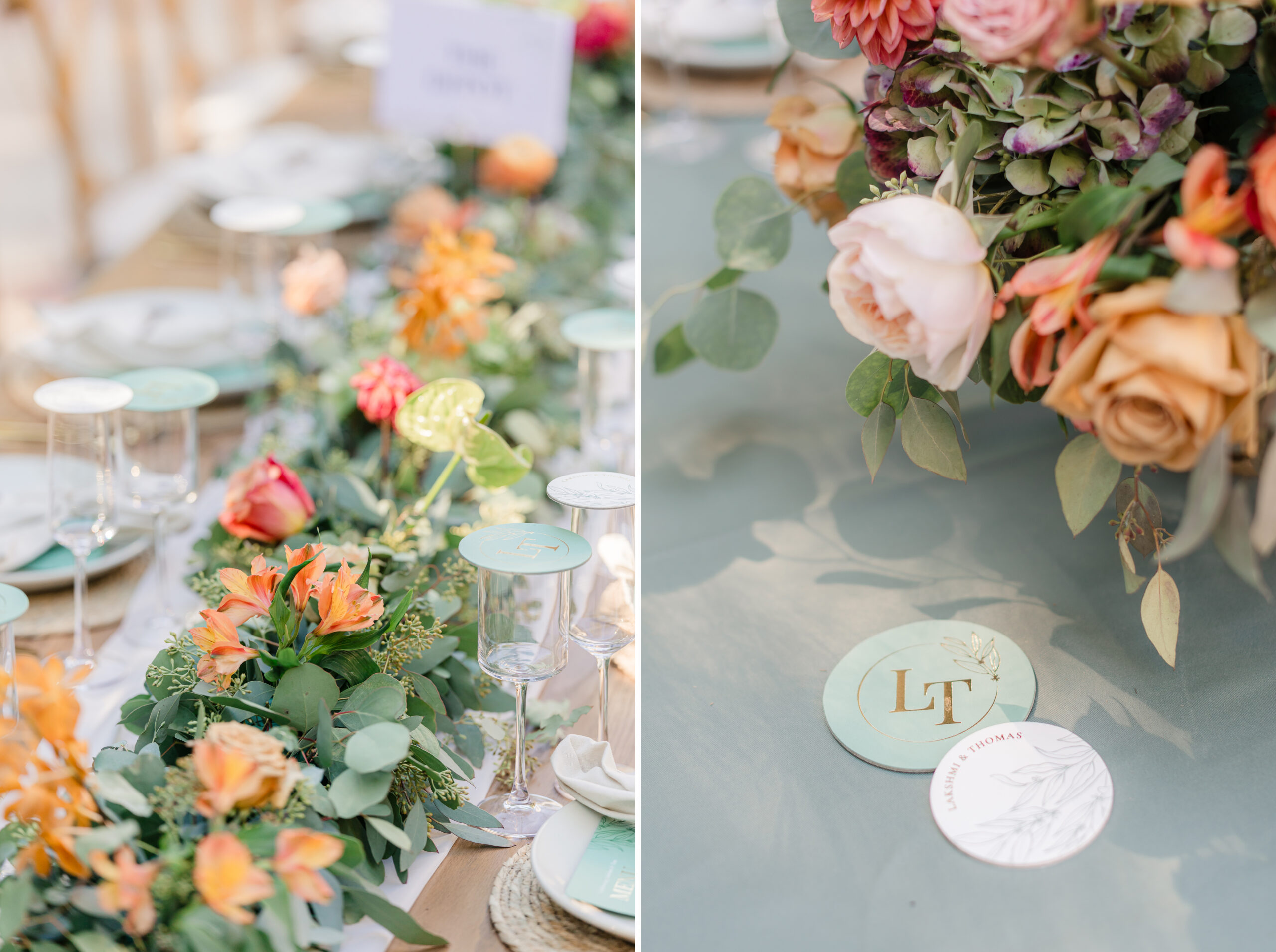 Vibrant Backyard Celebration | Lakshmi & Tom