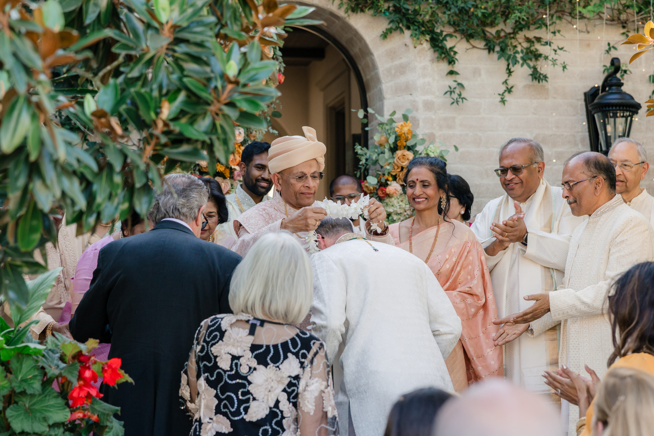 Vibrant Backyard Celebration | Lakshmi & Tom