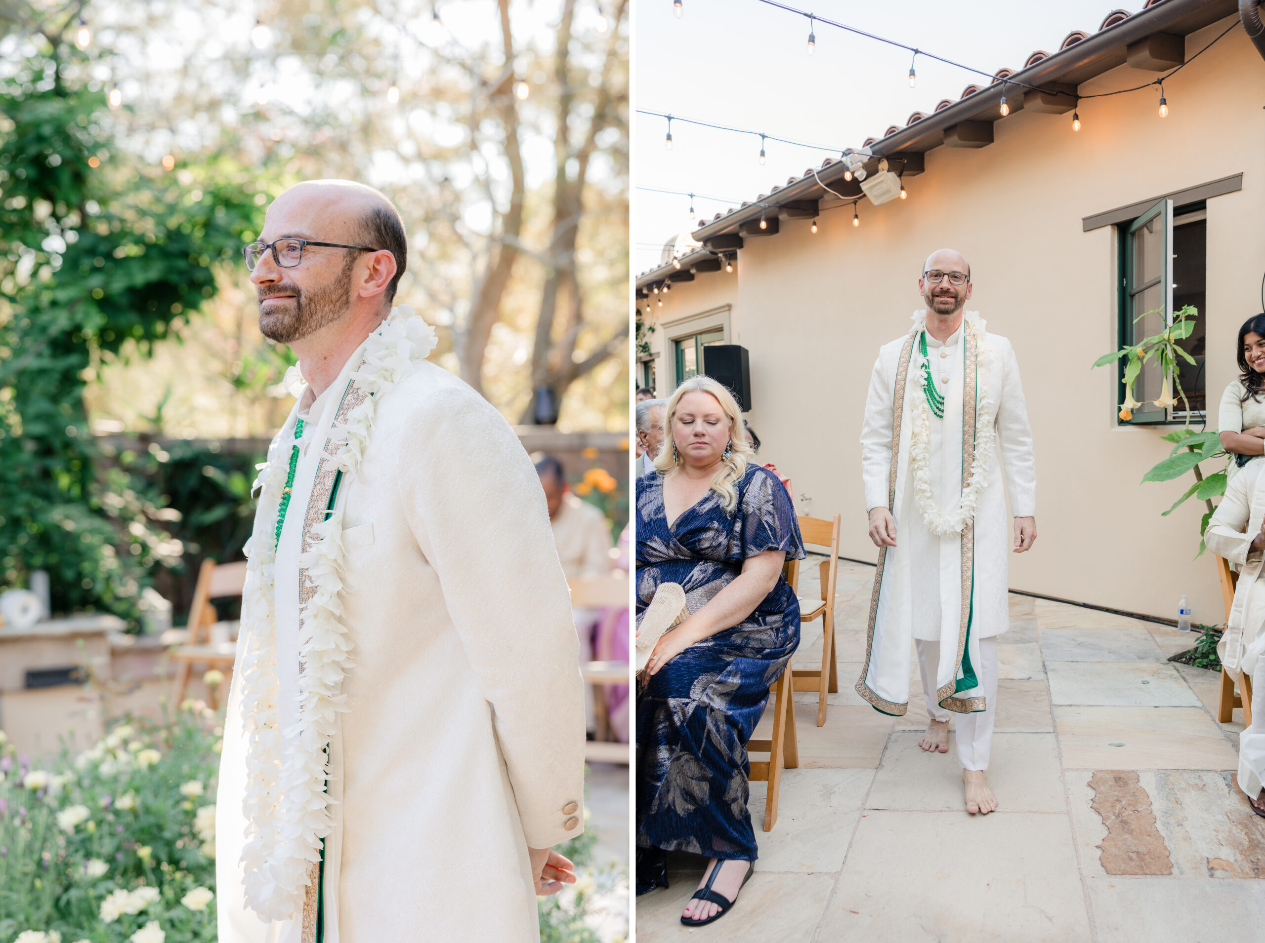 Vibrant Backyard Celebration | Lakshmi & Tom