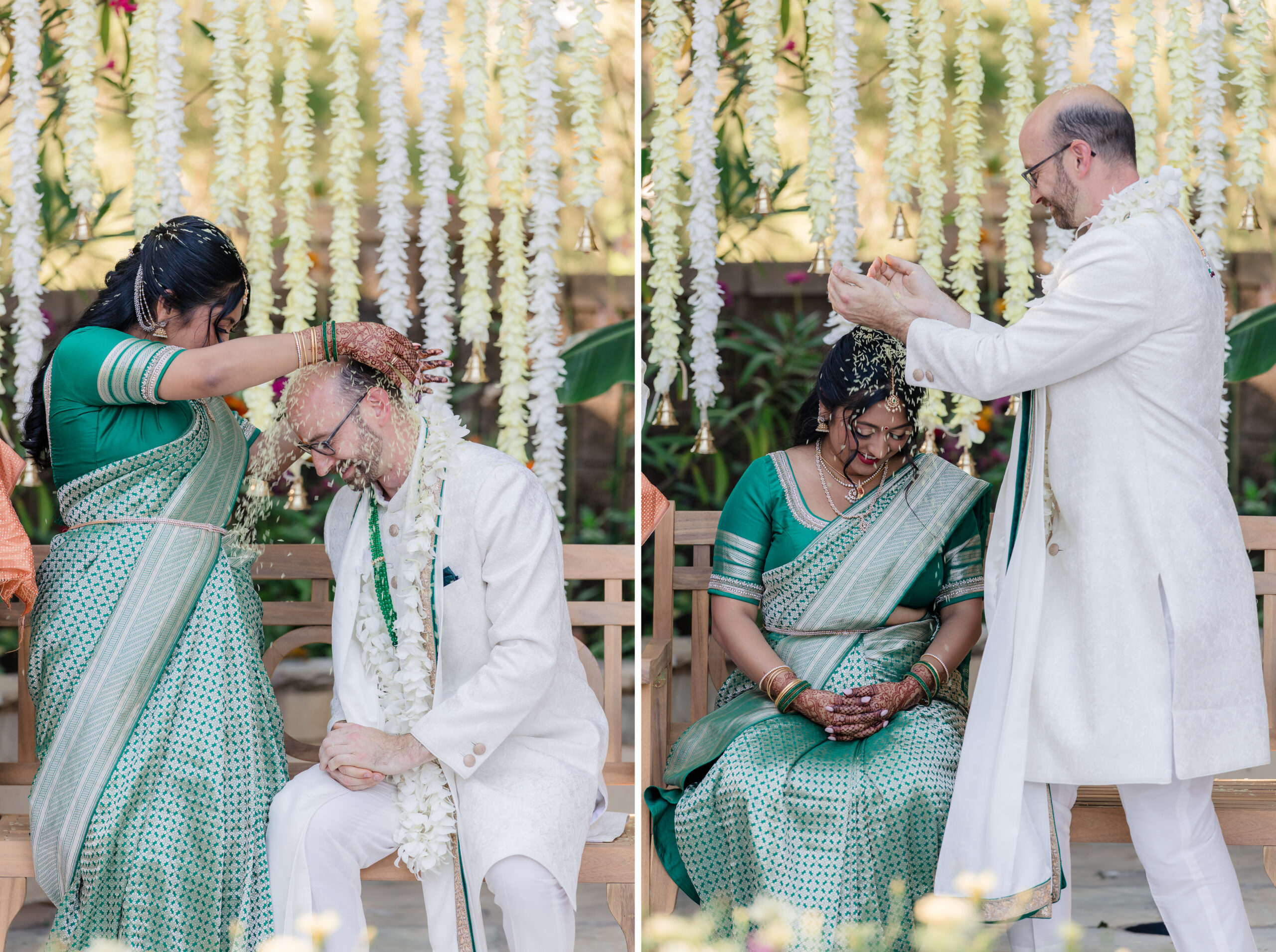 Vibrant Backyard Celebration | Lakshmi & Tom