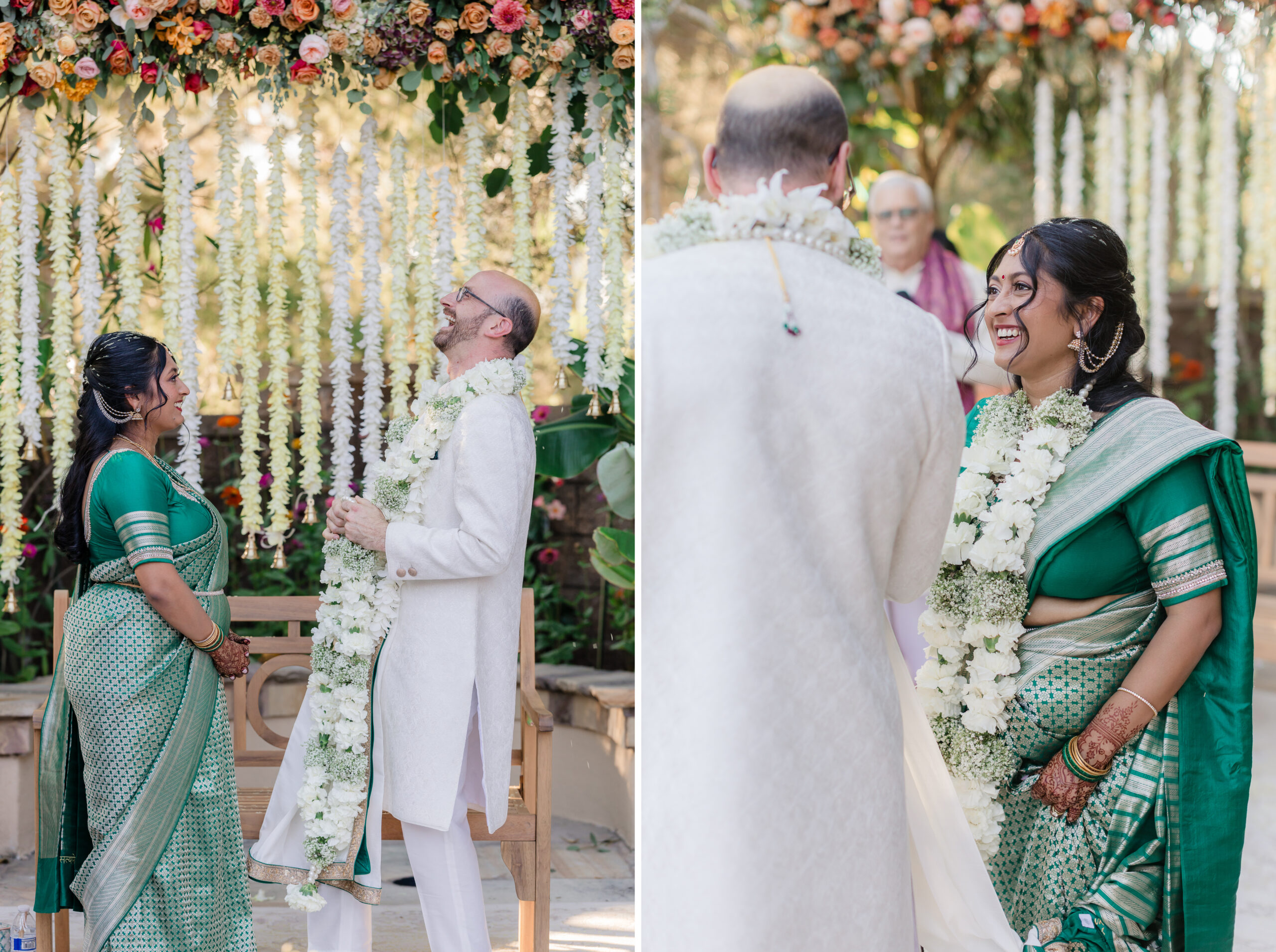 Vibrant Backyard Celebration | Lakshmi & Tom