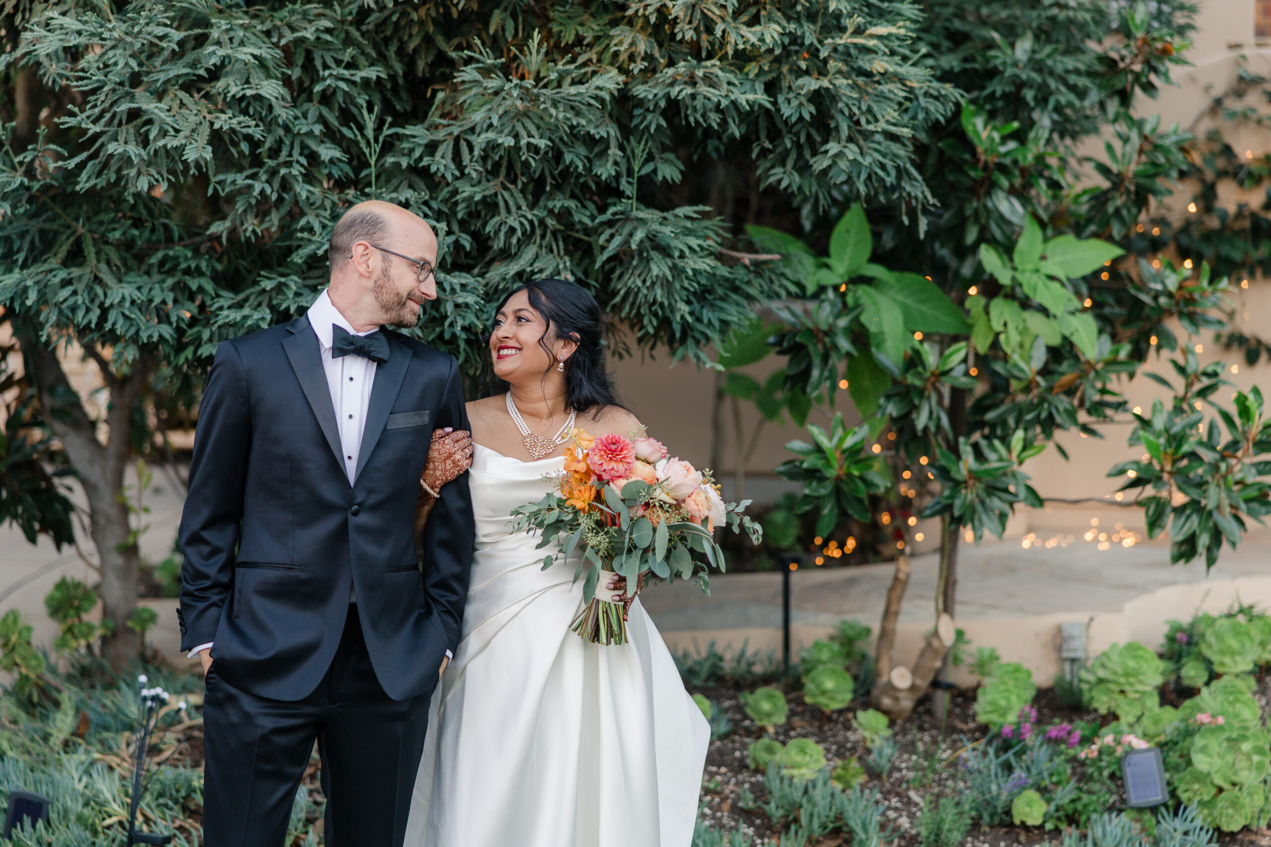 Vibrant Backyard Celebration | Lakshmi & Tom