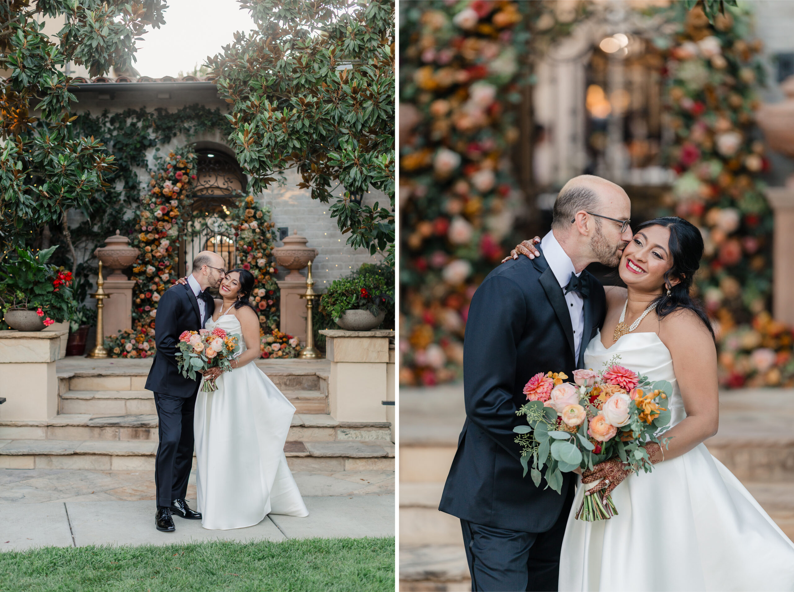 Vibrant Backyard Celebration | Lakshmi & Tom