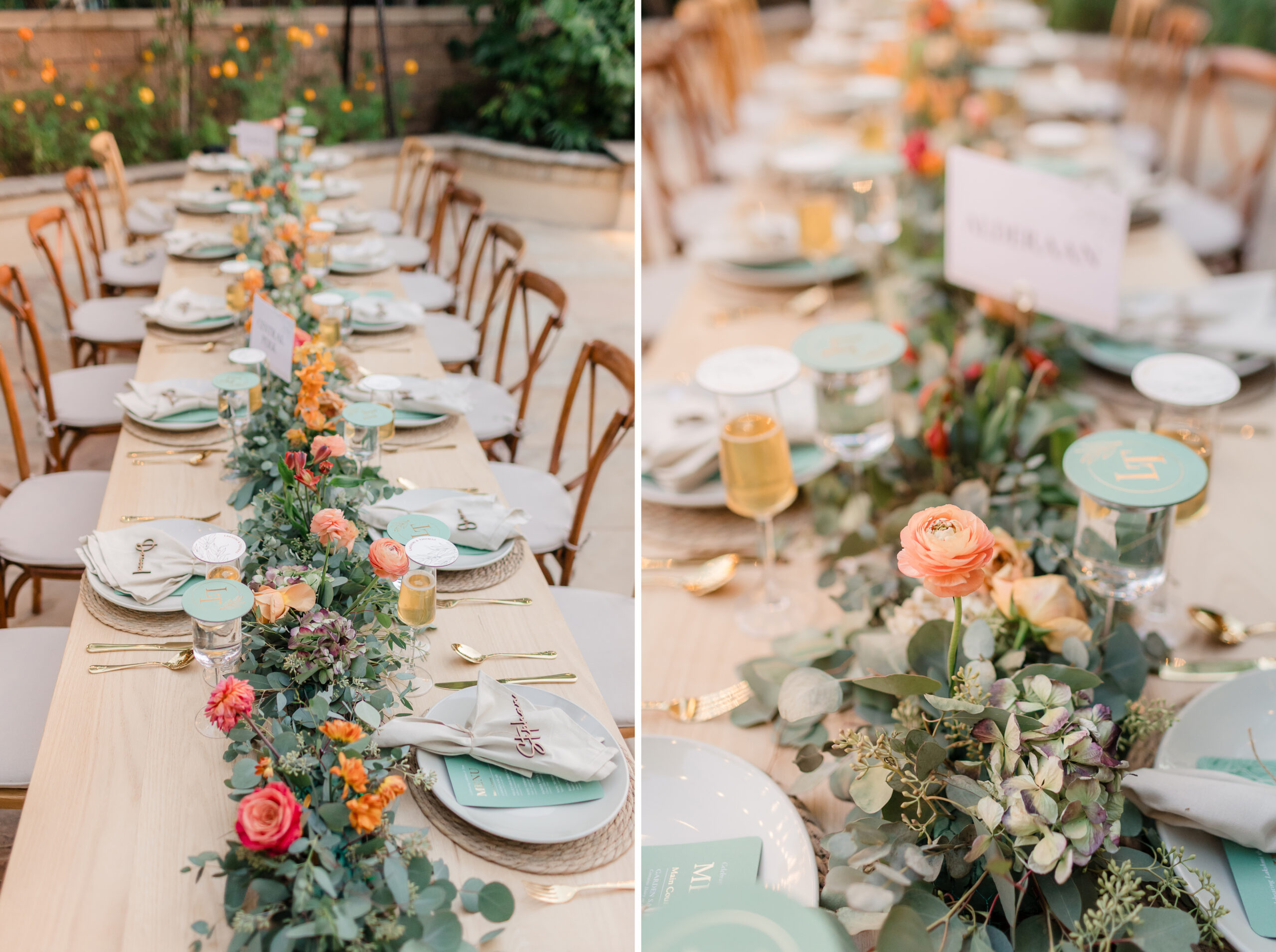 Vibrant Backyard Celebration | Lakshmi & Tom