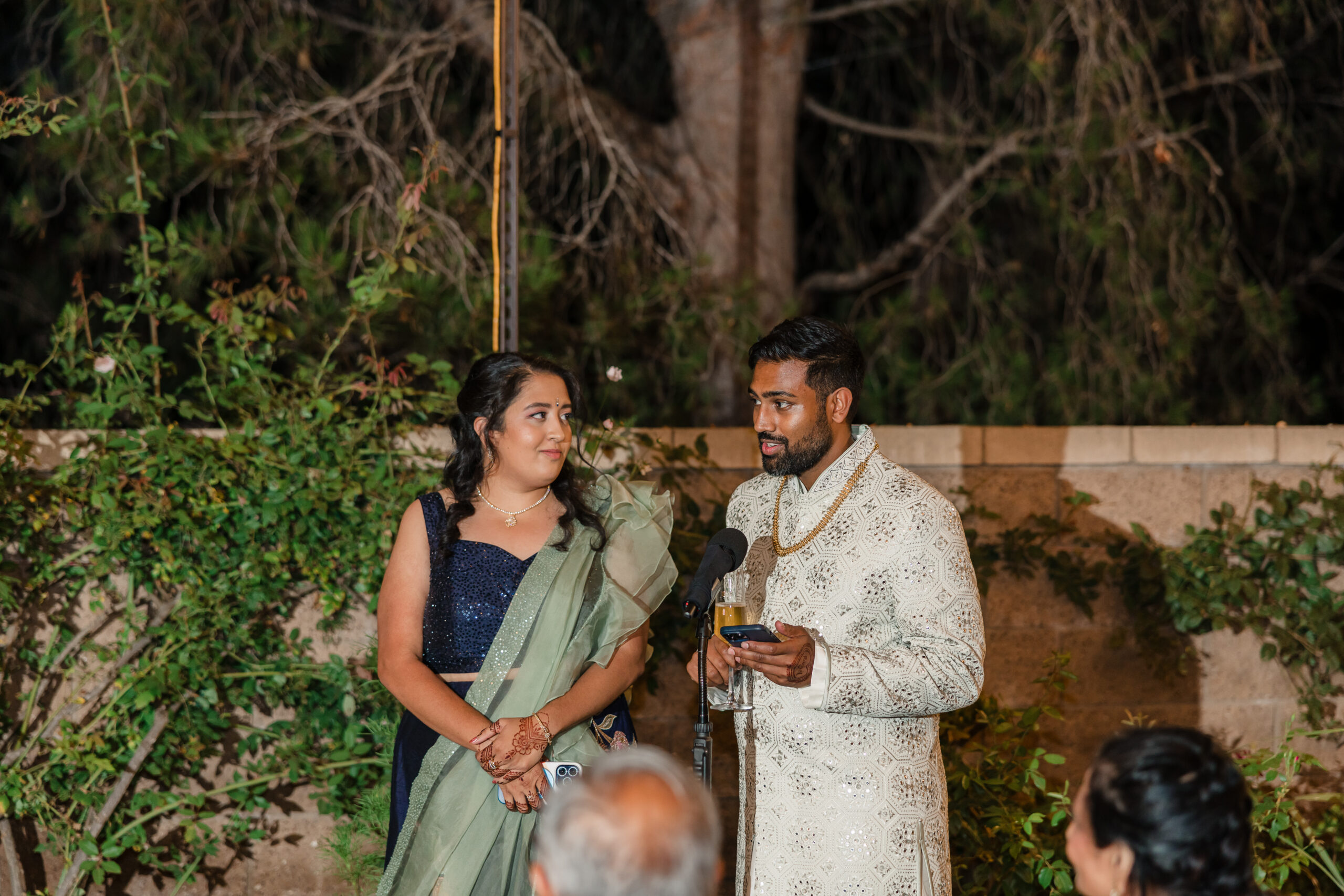 Vibrant Backyard Celebration | Lakshmi & Tom