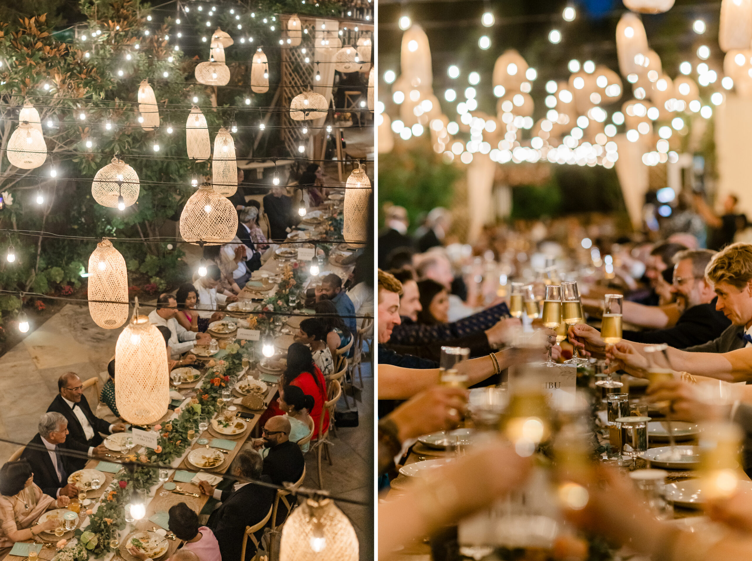 Vibrant Backyard Celebration | Lakshmi & Tom