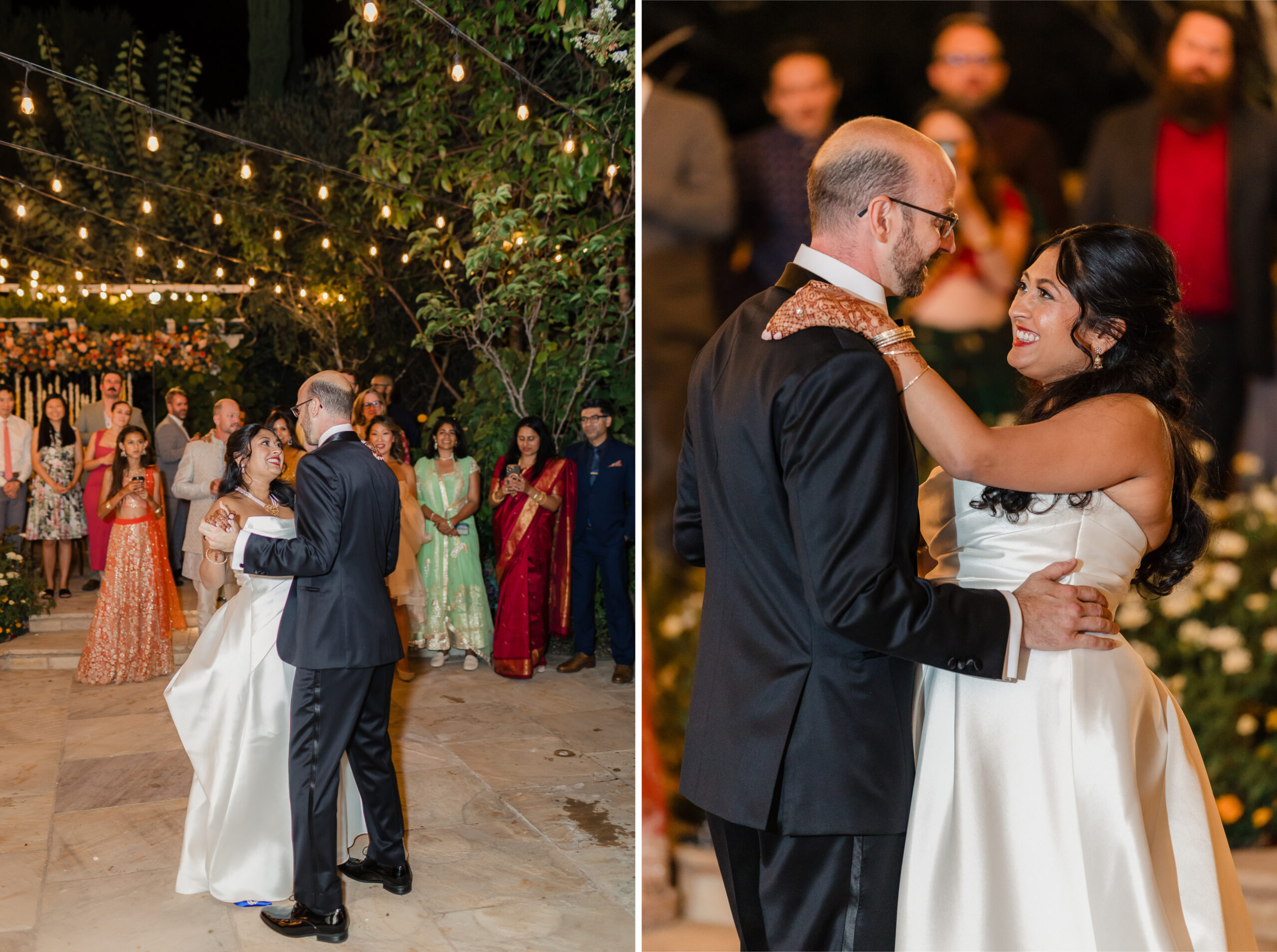 Vibrant Backyard Celebration | Lakshmi & Tom