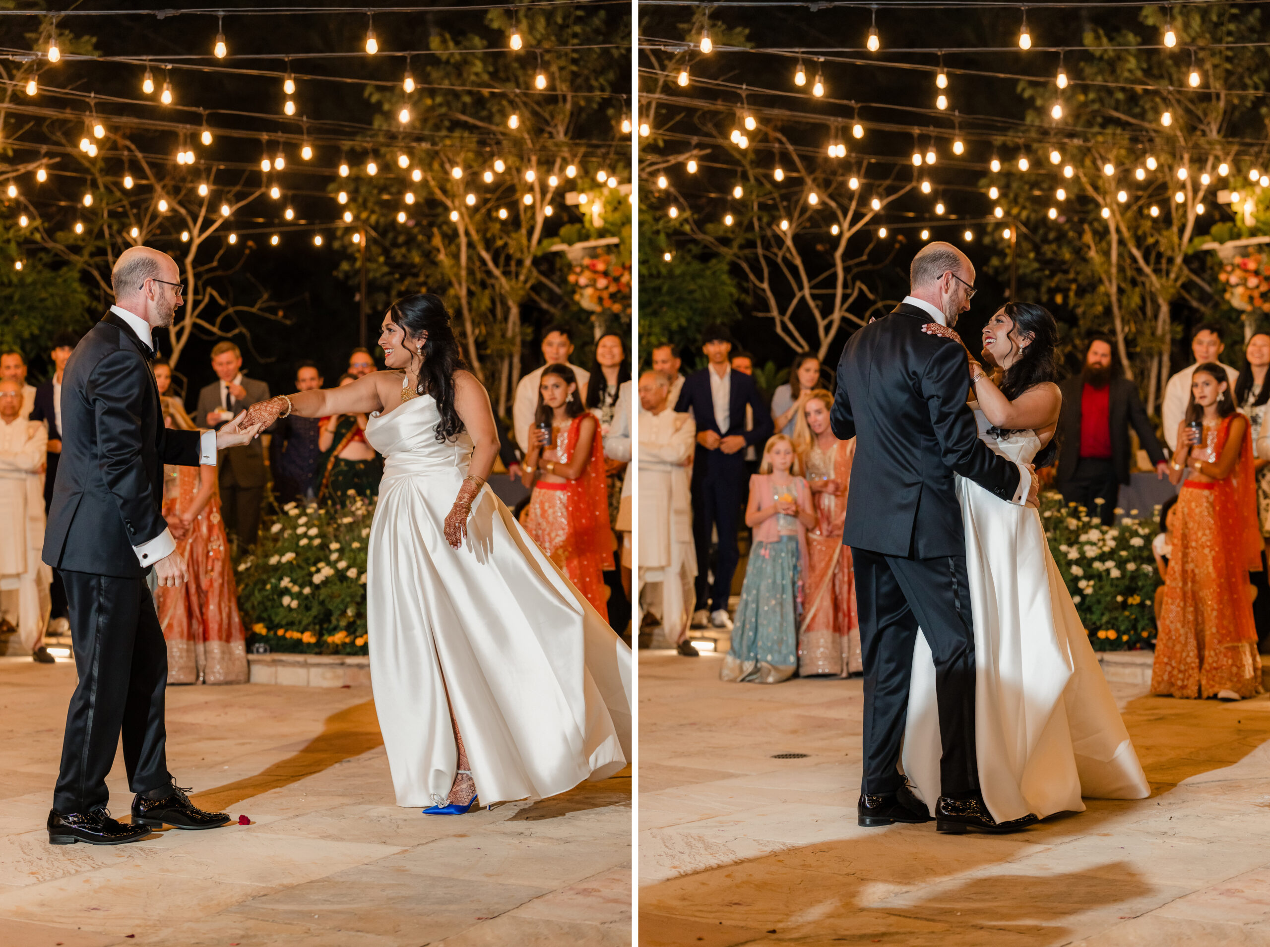 Vibrant Backyard Celebration | Lakshmi & Tom